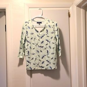 Dragonfly long sleeve tee